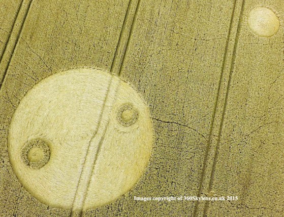 Steeraway, Nr Telford, Shropshire, United Kingdom. Reported  10th August.Wellington-Crop-Circle-1